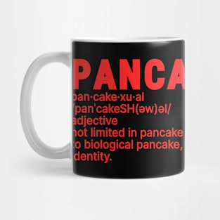 Pancakexual, pancake orientation. Mug